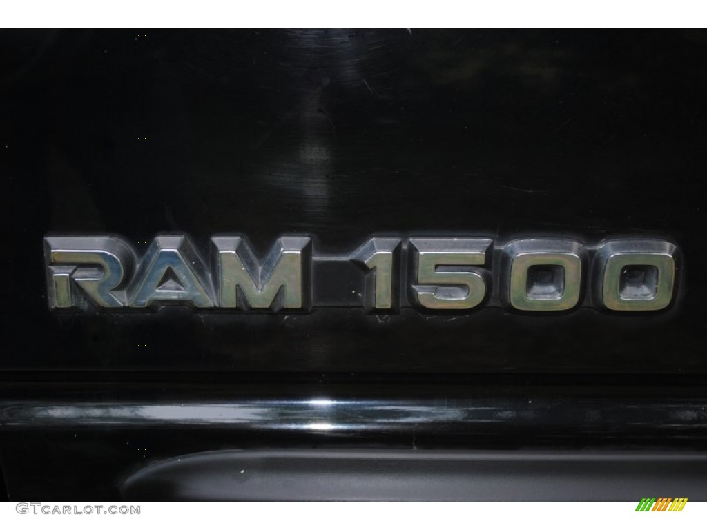 2001 Ram 1500 SLT Club Cab 4x4 - Black / Mist Gray photo #12