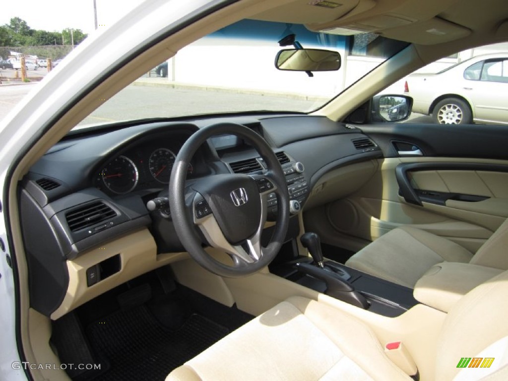 Ivory Interior 2009 Honda Accord LX-S Coupe Photo #50637696