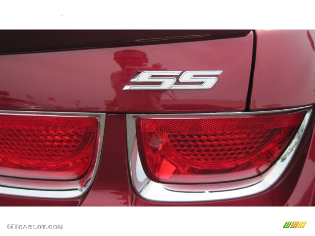 2010 Camaro SS Coupe - Red Jewel Tintcoat / Black photo #7