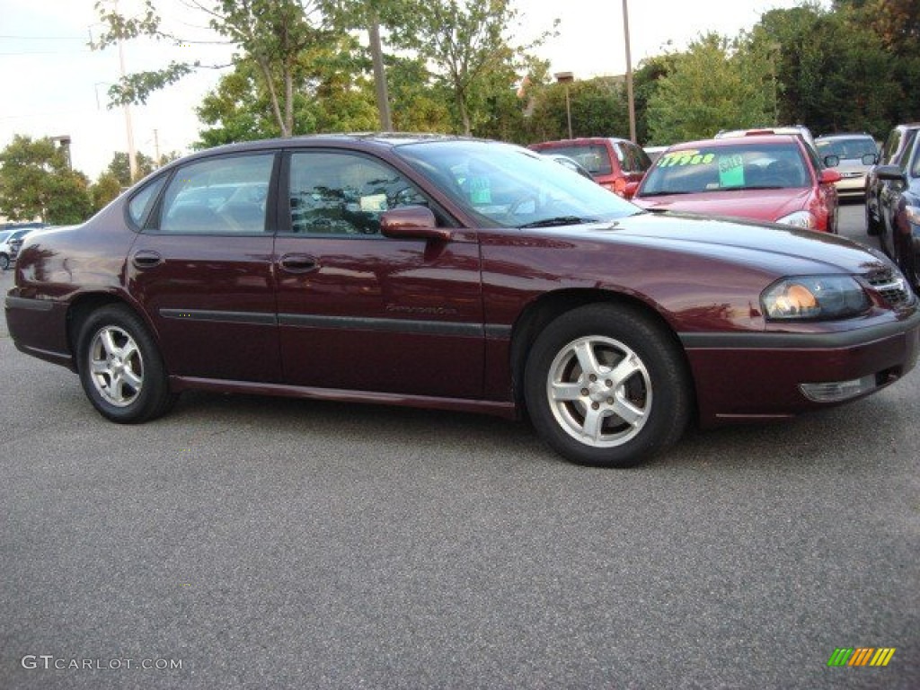 Berry Red Metallic 2003 Chevrolet Impala LS Exterior Photo #50638197