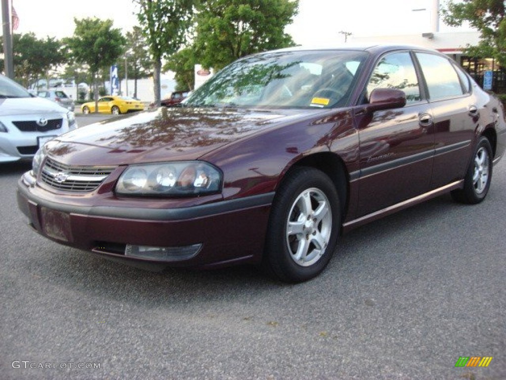 Berry Red Metallic 2003 Chevrolet Impala LS Exterior Photo #50638266