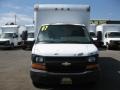 Summit White - Express Cutaway 3500 Commercial Moving Van Photo No. 2