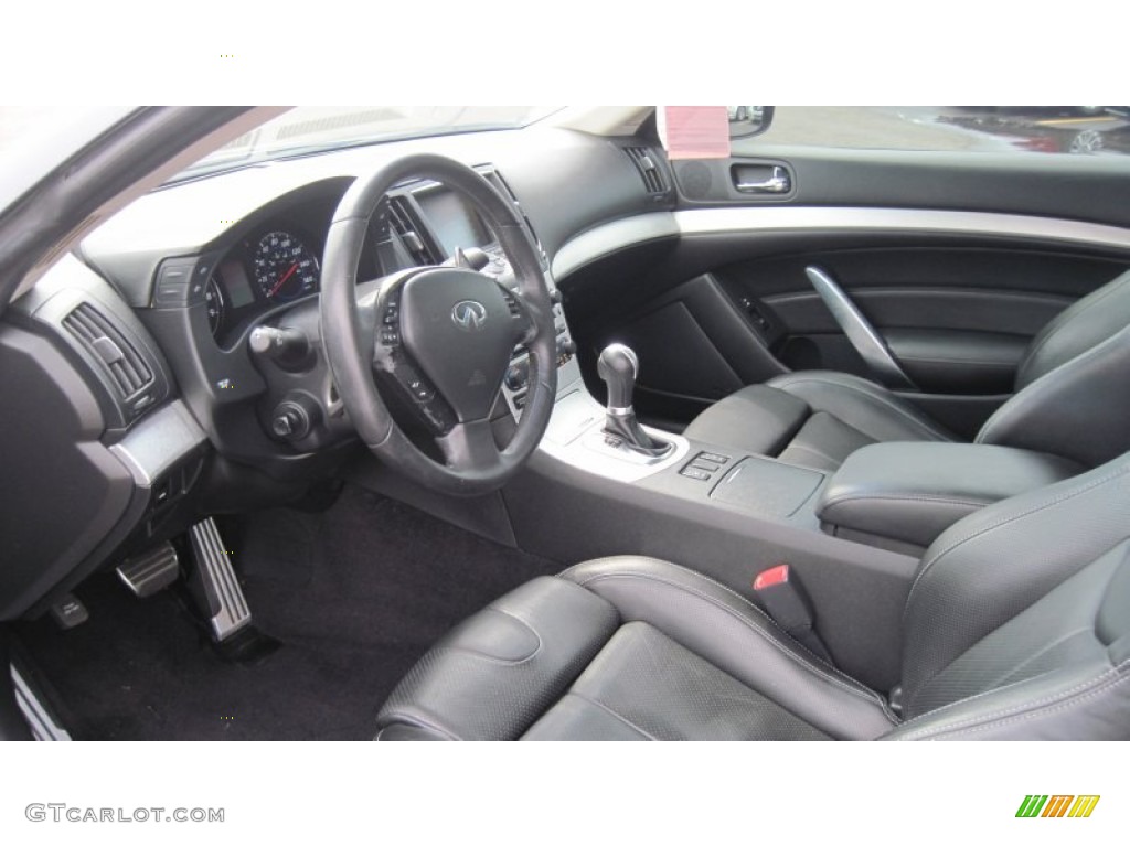 Graphite Interior 2008 Infiniti G 37 S Sport Coupe Photo #50639067