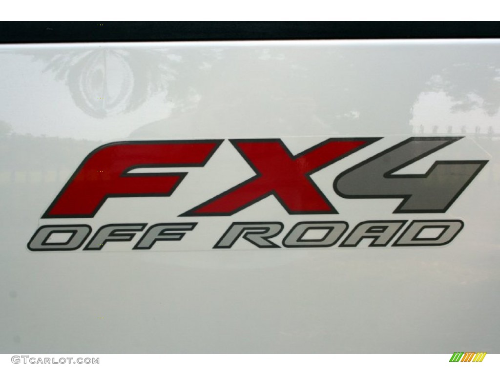 2005 F150 FX4 SuperCab 4x4 - Oxford White / Black photo #91