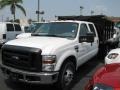 2008 Oxford White Ford F350 Super Duty XL SuperCab Chassis  photo #1