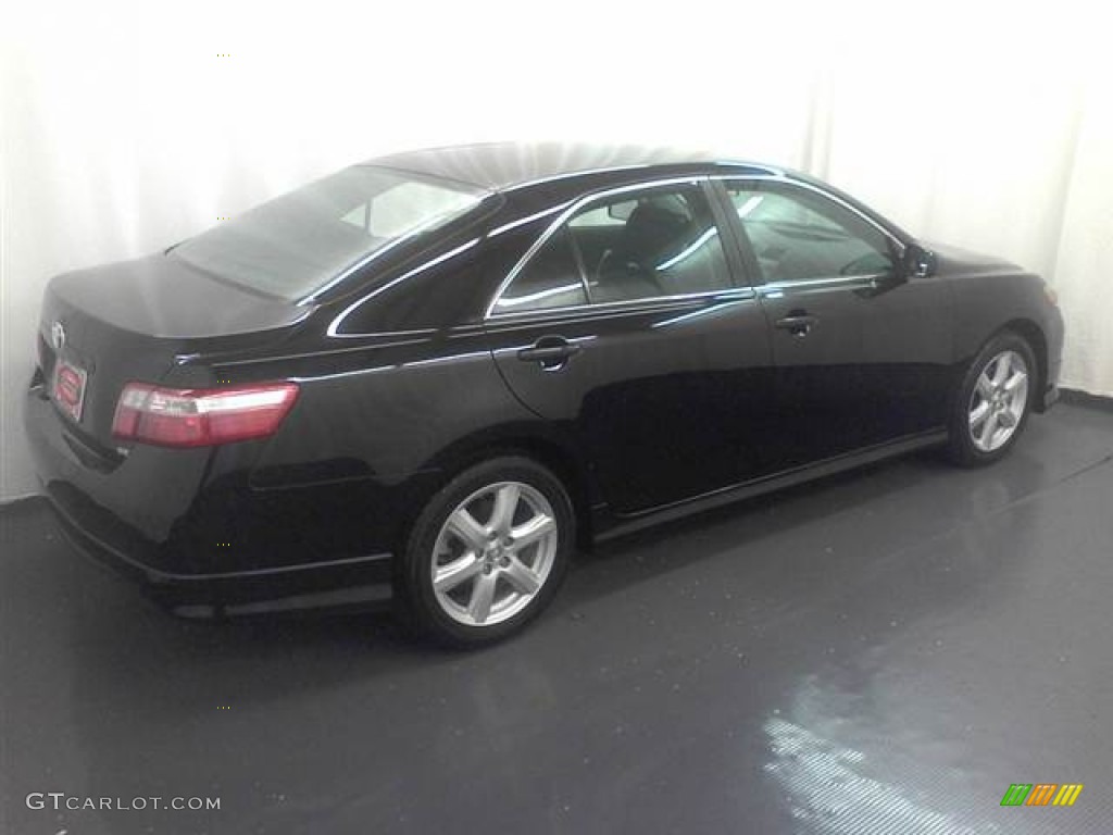 2007 Camry SE - Black / Dark Charcoal photo #15