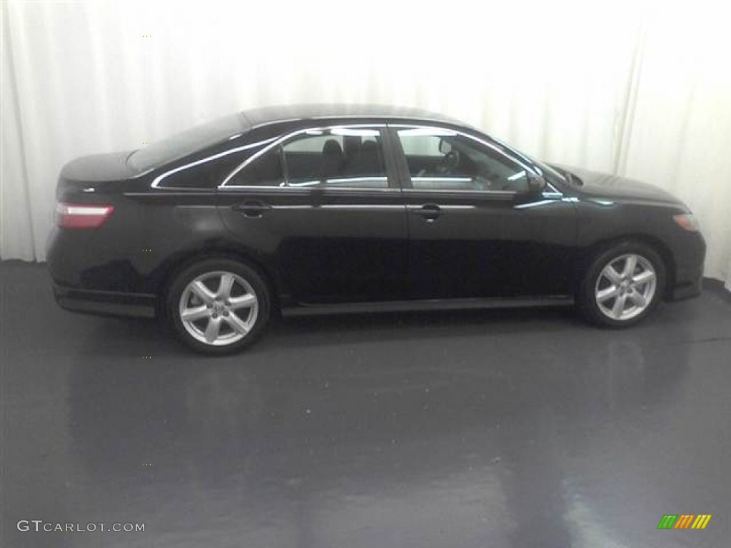 2007 Camry SE - Black / Dark Charcoal photo #16