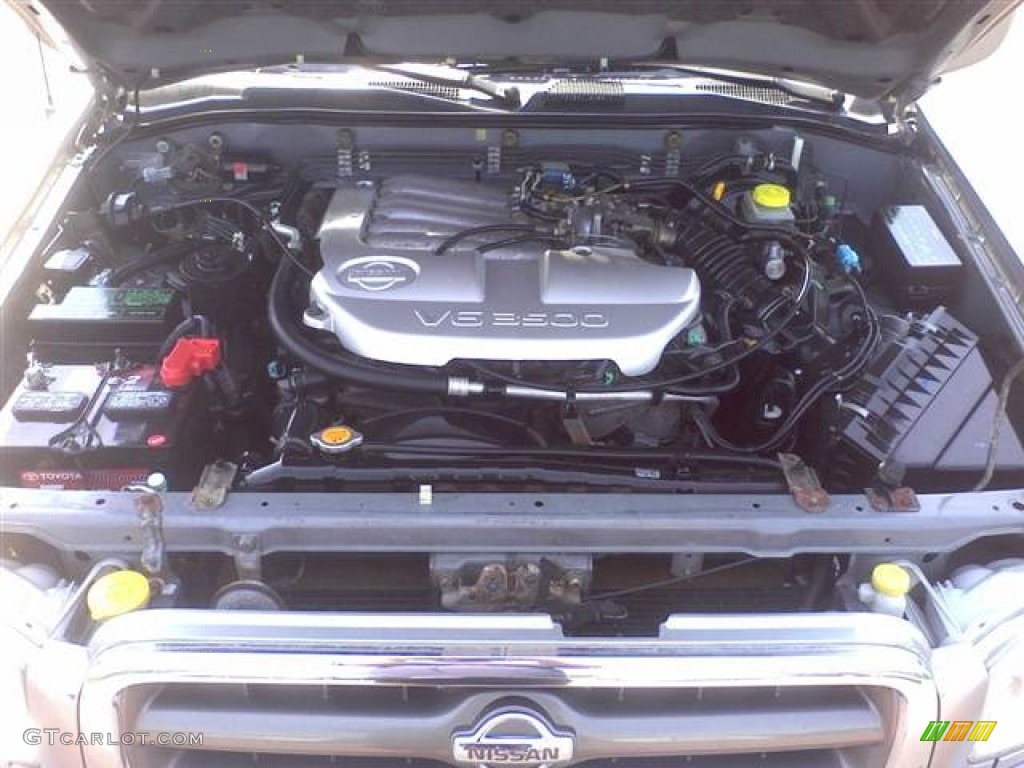 2001 Nissan Pathfinder LE 4x4 3.5 Liter DOHV 24-Valve V6 Engine Photo #50640674