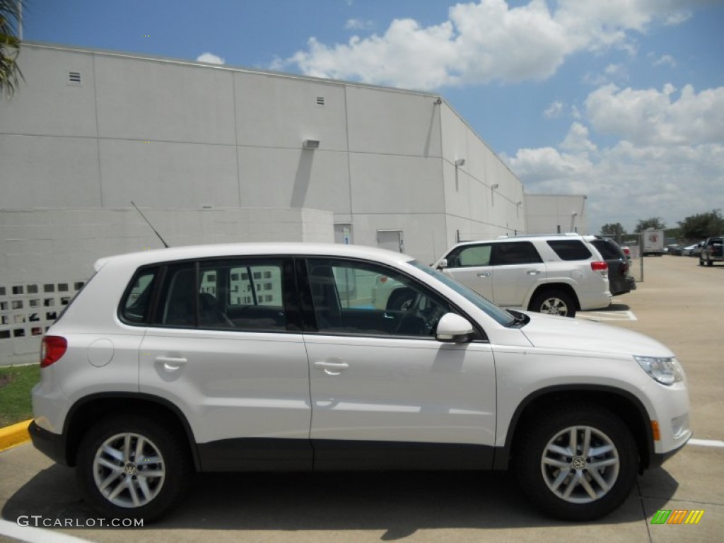 2011 Tiguan SE - Candy White / Sandstone photo #8