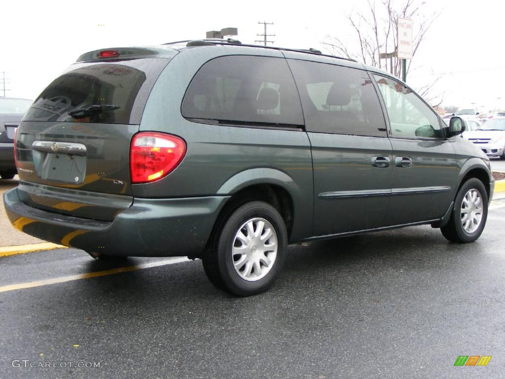 2003 Town & Country LX - Onyx Green Pearl / Taupe photo #3