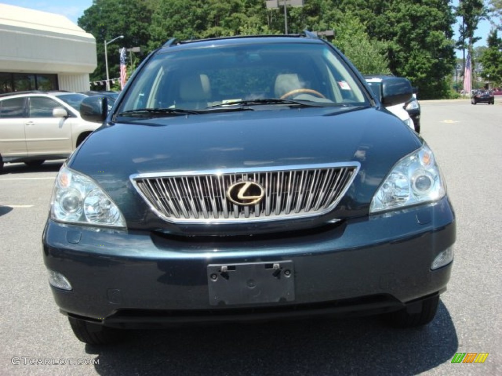 2005 RX 330 AWD - Black Forest Green Pearl / Ivory photo #7