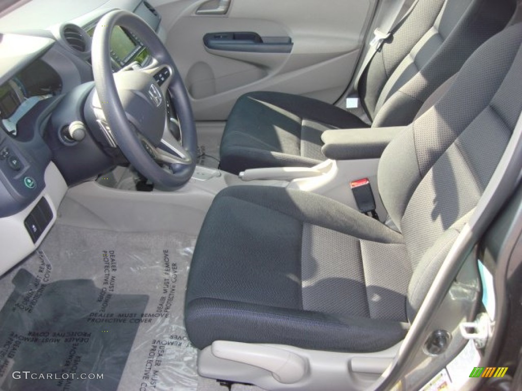 Blue Interior 2010 Honda Insight Hybrid EX Navigation Photo #50643180
