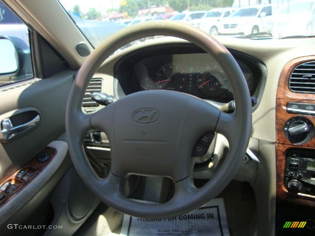 2001 Hyundai Sonata GLS V6 Steering Wheel Photos