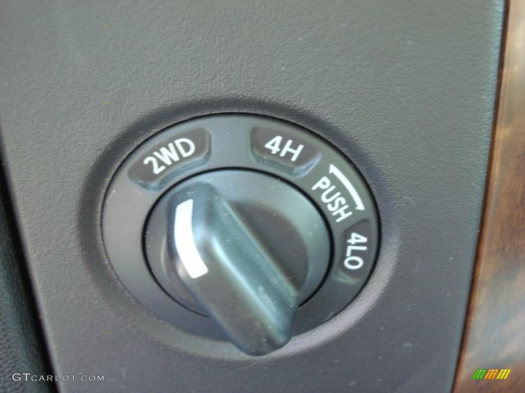 2009 Nissan Titan LE Crew Cab 4x4 Controls Photo #50643510