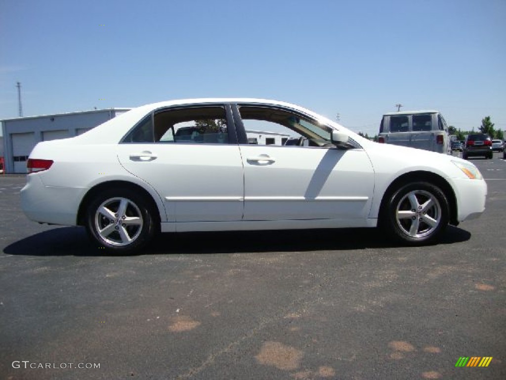 2003 Accord EX Sedan - Taffeta White / Ivory photo #2