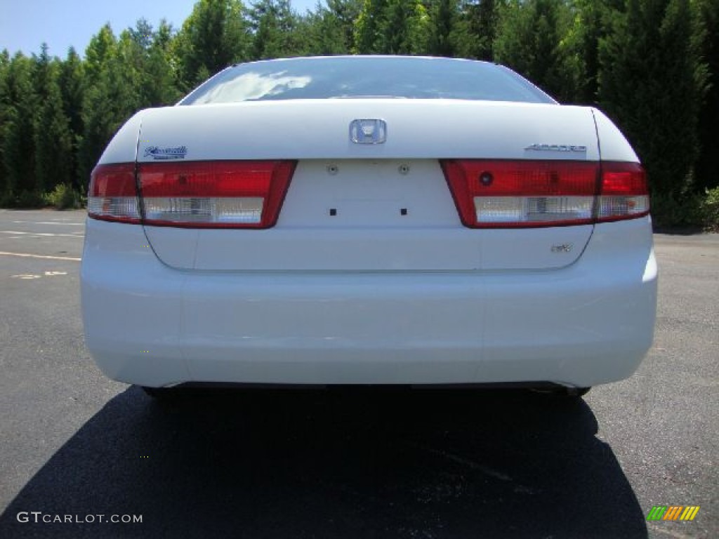 2003 Accord EX Sedan - Taffeta White / Ivory photo #4