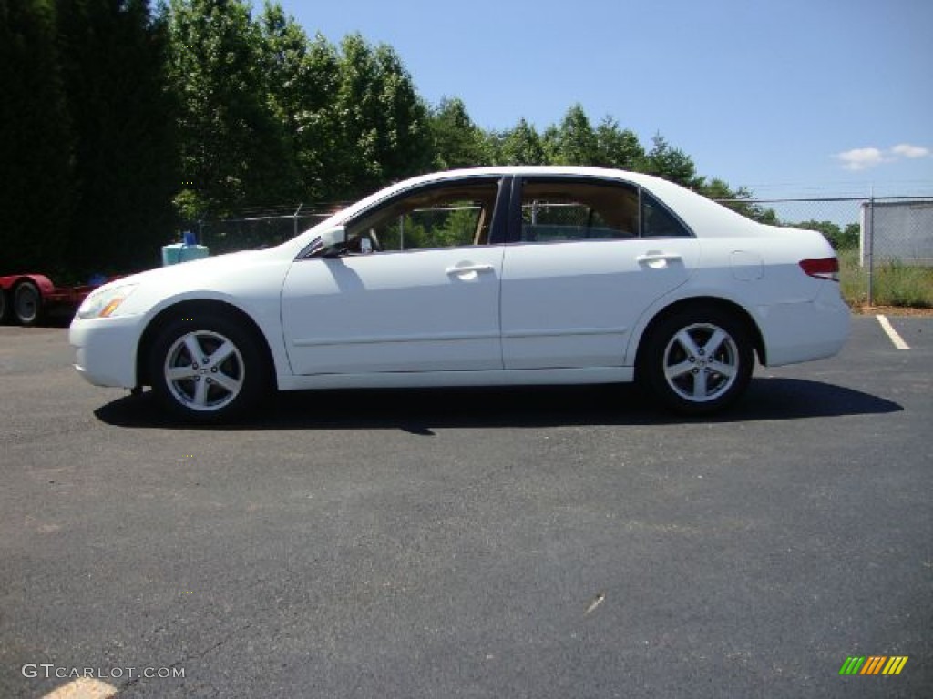 2003 Accord EX Sedan - Taffeta White / Ivory photo #6