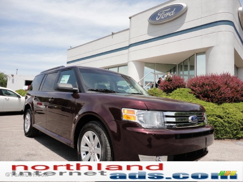 Bordeaux Reserve Red Metallic Ford Flex