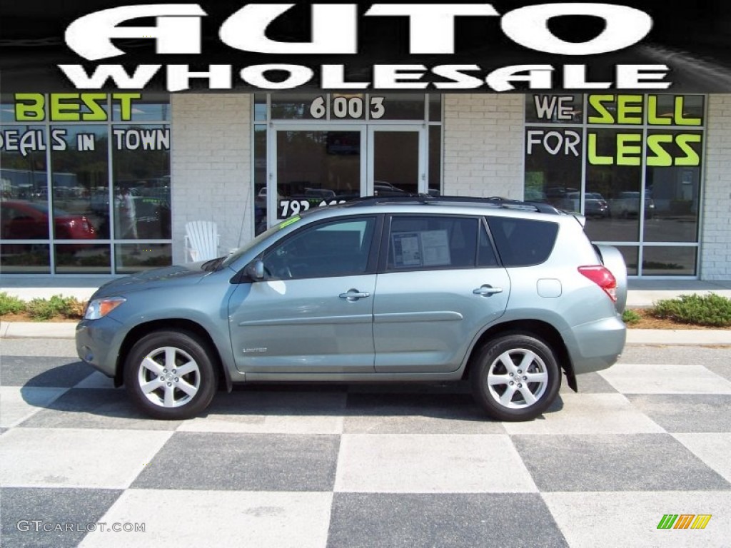 2007 RAV4 Limited 4WD - Everglade Metallic / Ash Gray photo #1