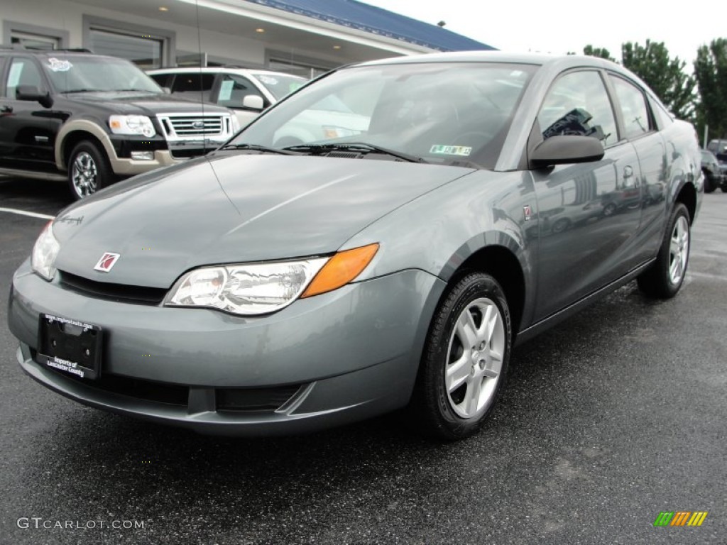 Storm Gray 2007 Saturn ION 2 Quad Coupe Exterior Photo #50645880