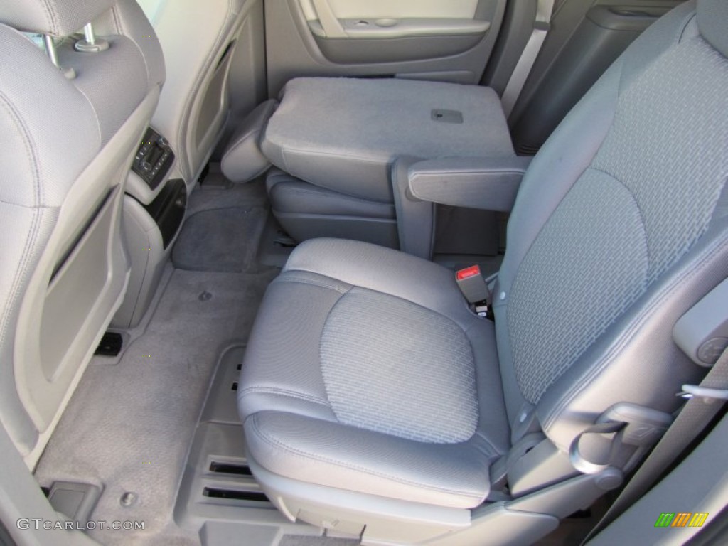 Dark Gray/Light Gray Interior 2011 Chevrolet Traverse LT AWD Photo #50646696