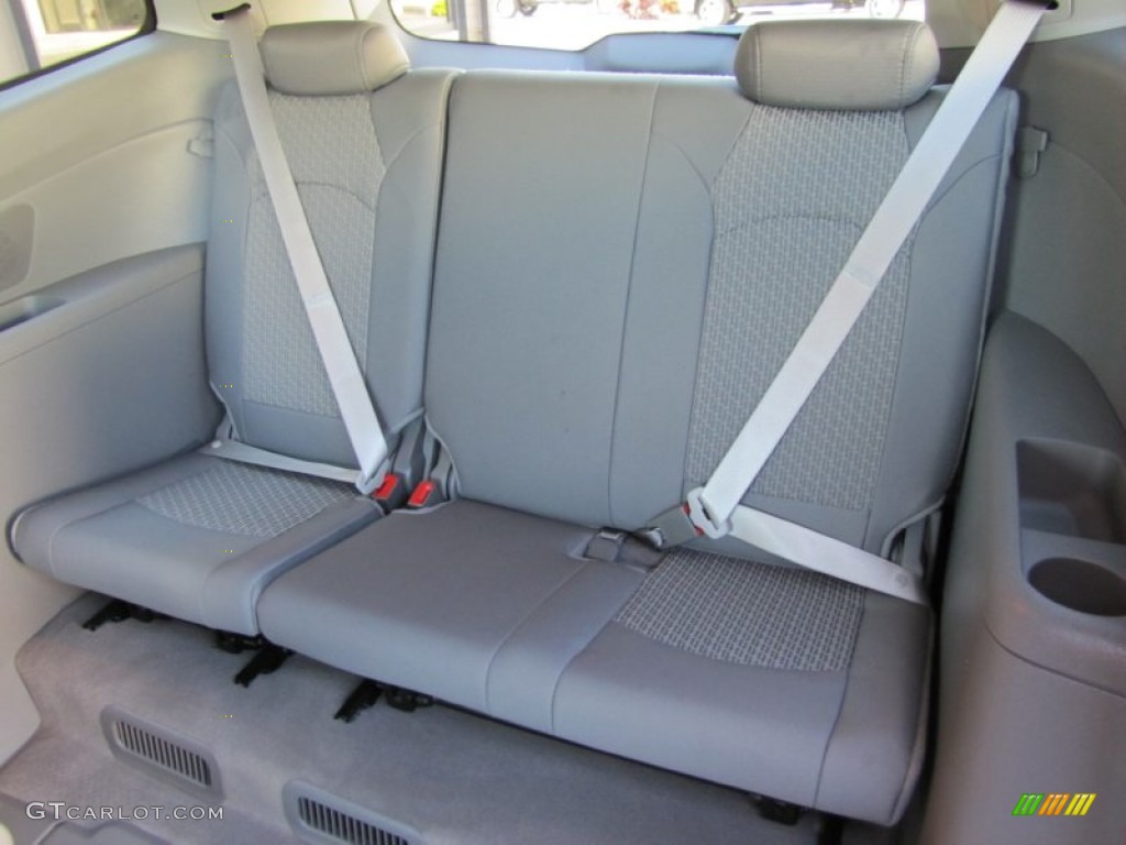 Dark Gray/Light Gray Interior 2011 Chevrolet Traverse LT AWD Photo #50646705