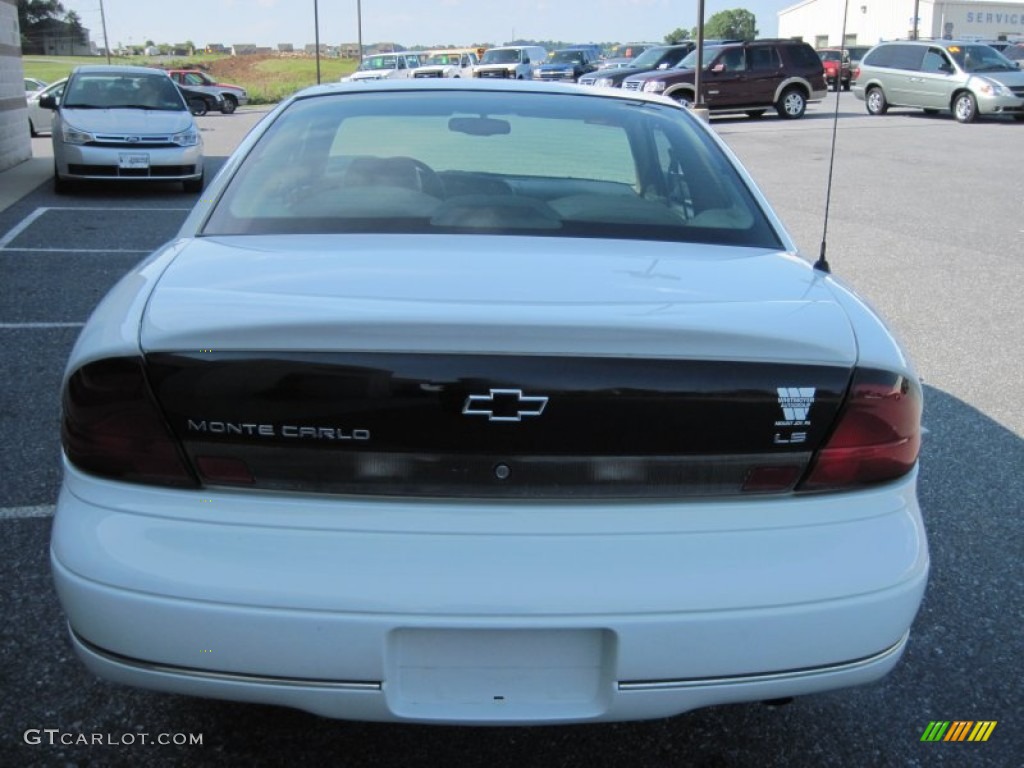 1998 Monte Carlo LS - Bright White / Neutral Beige photo #9