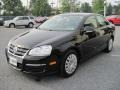 Black Uni 2009 Volkswagen Jetta S Sedan Exterior