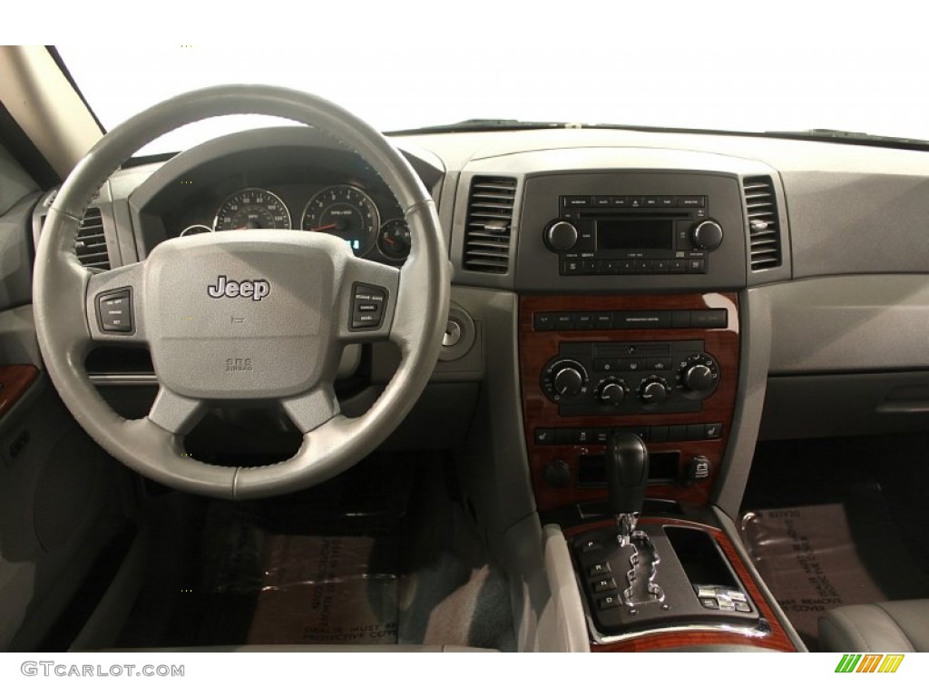 2006 Grand Cherokee Limited 4x4 - Stone White / Medium Slate Gray photo #17