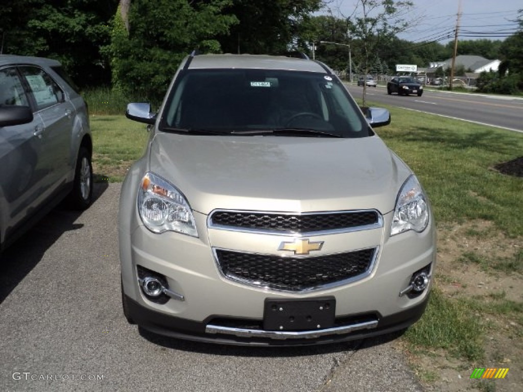 2011 Equinox LT - Gold Mist Metallic / Jet Black photo #2