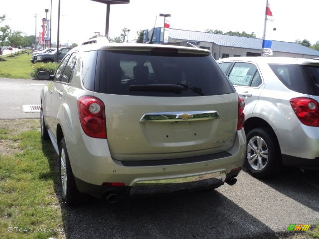 2011 Equinox LT - Gold Mist Metallic / Jet Black photo #4