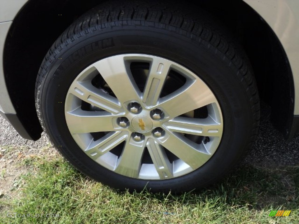 2011 Equinox LT - Gold Mist Metallic / Jet Black photo #5