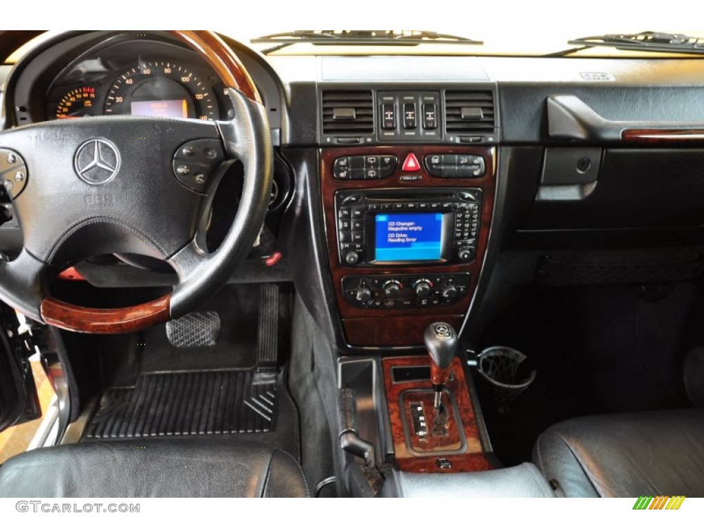 2002 G 500 - Tectite Gray Metallic / Black photo #5