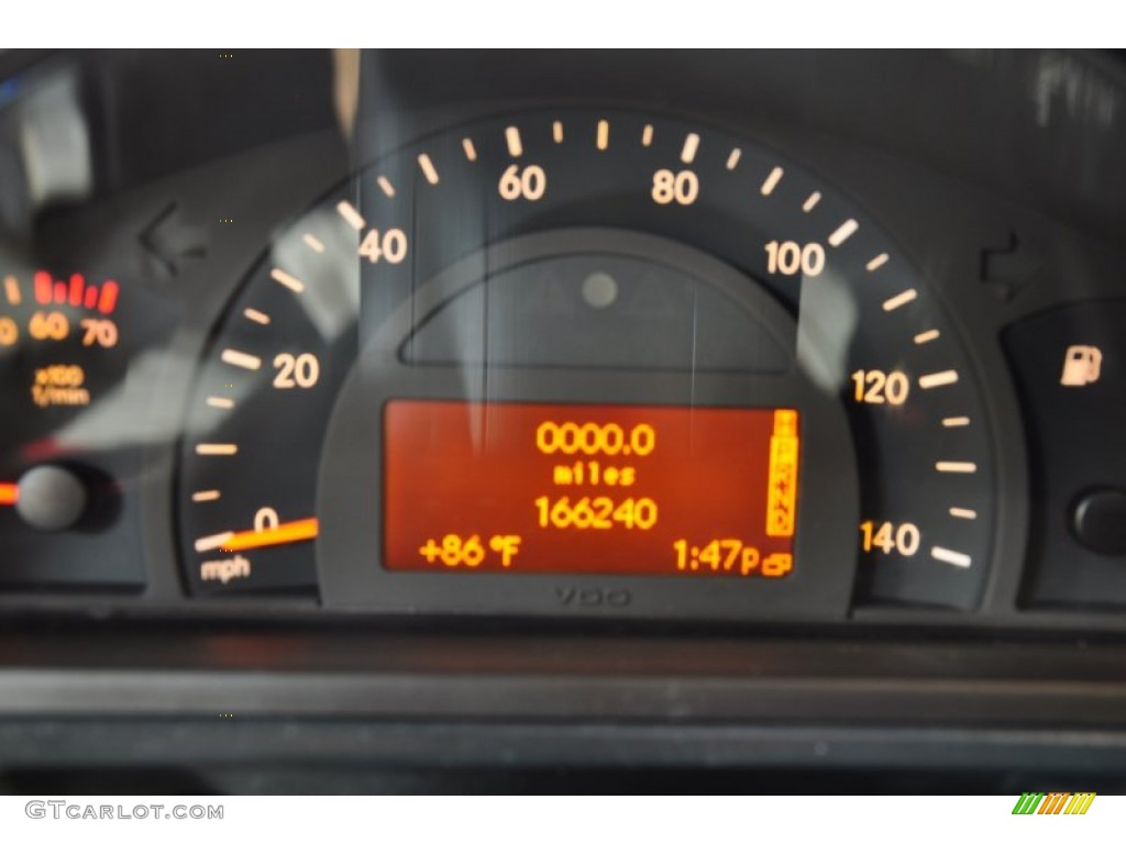 2002 G 500 - Tectite Gray Metallic / Black photo #8