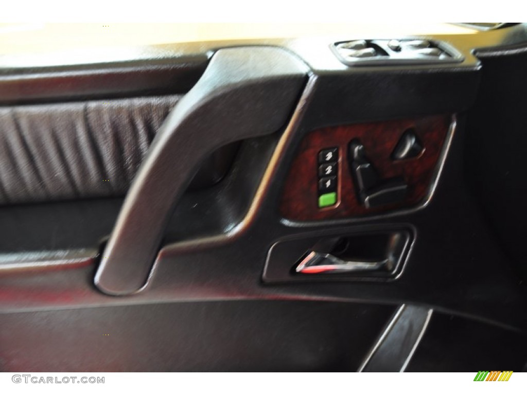 2002 G 500 - Tectite Gray Metallic / Black photo #11