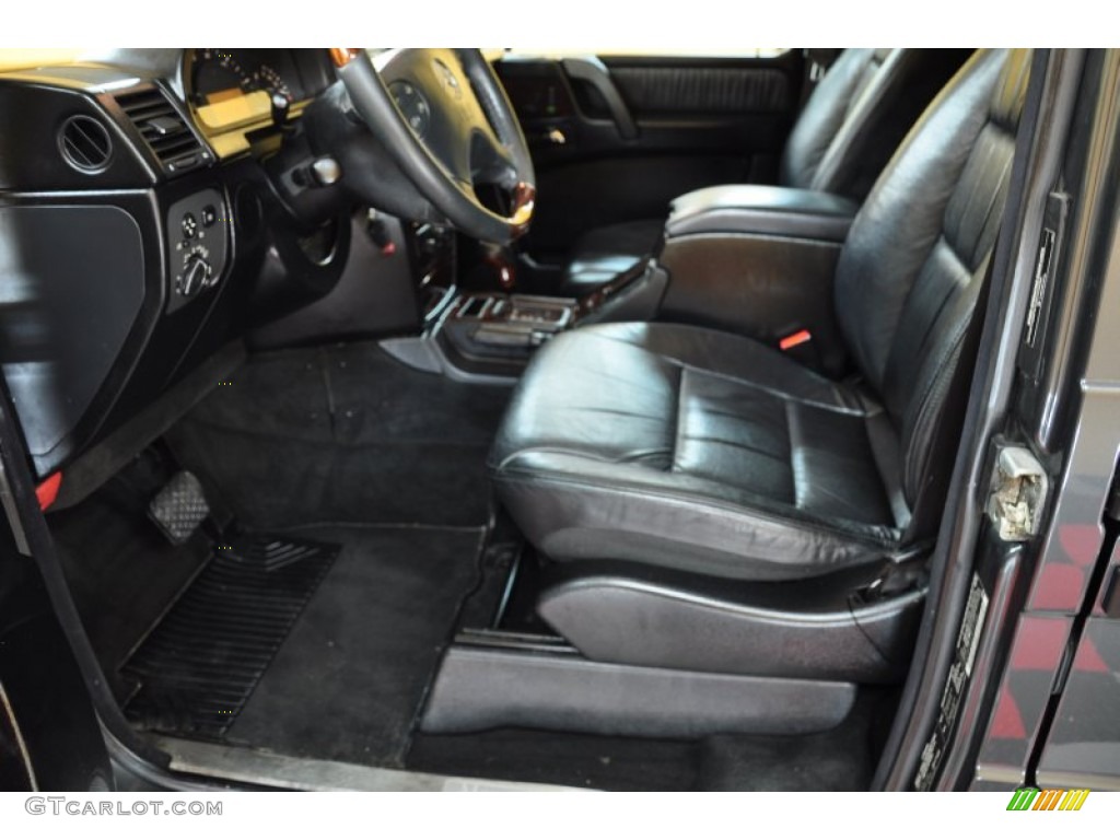 2002 G 500 - Tectite Gray Metallic / Black photo #12