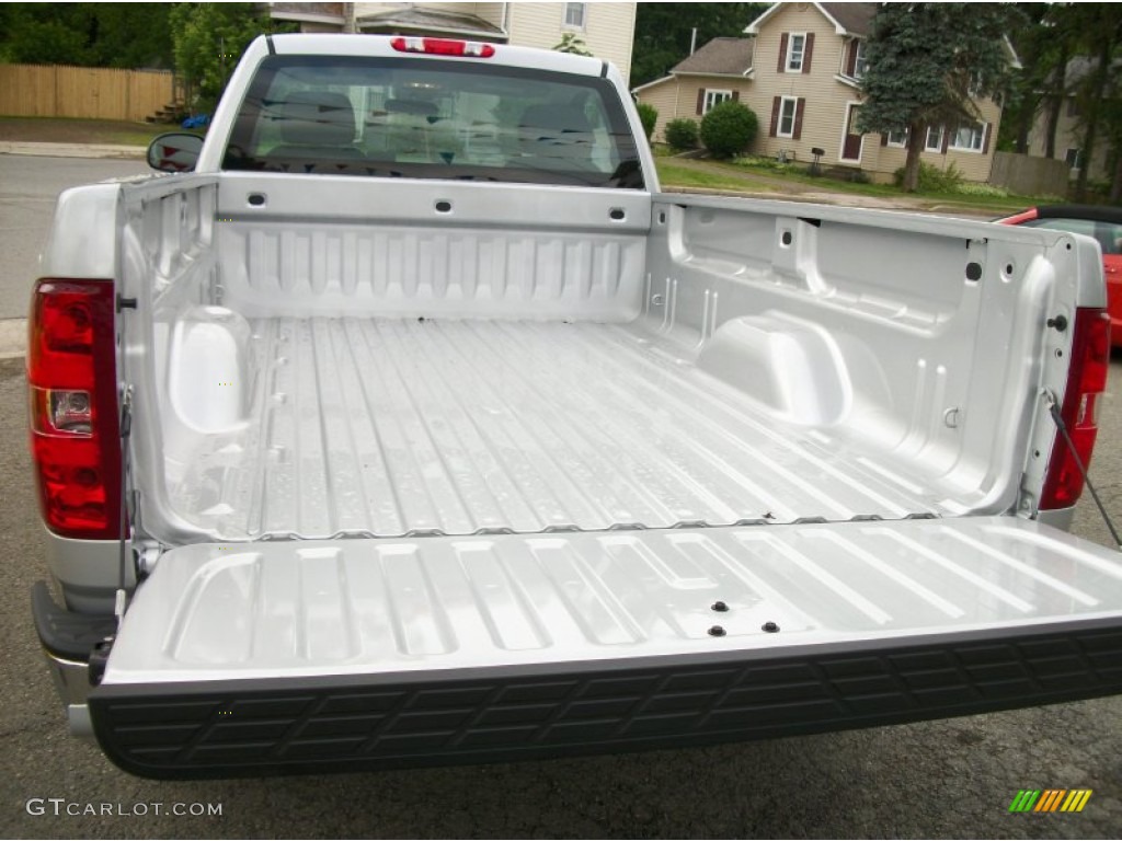 2011 Silverado 1500 Regular Cab 4x4 - Sheer Silver Metallic / Dark Titanium photo #28