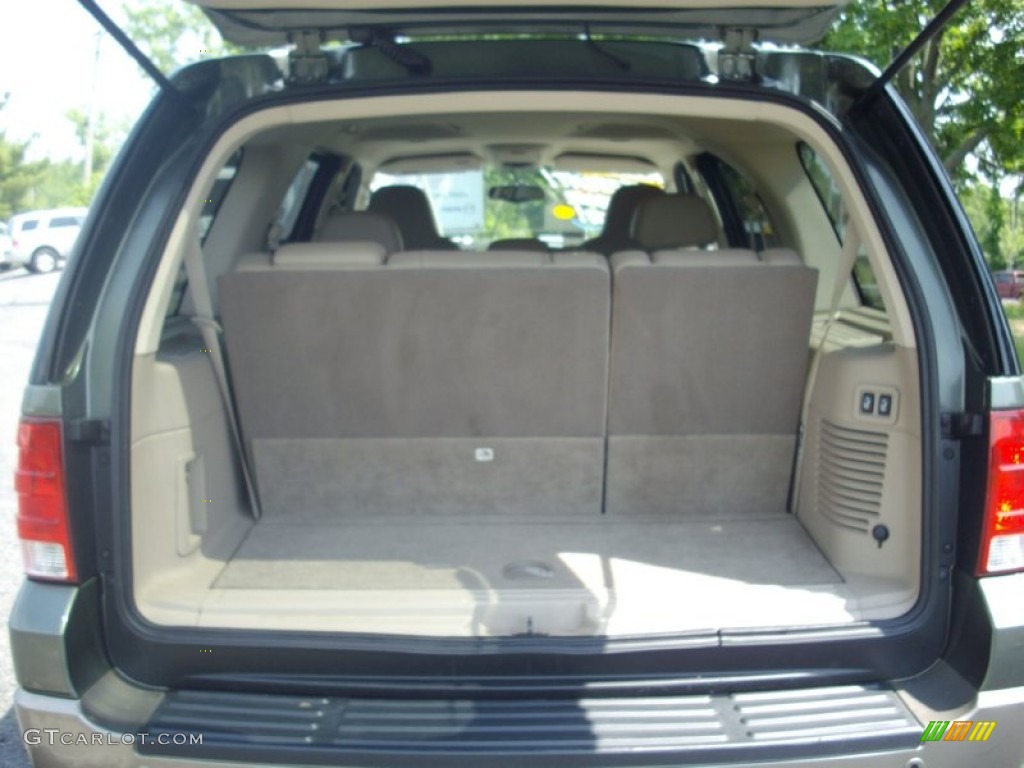 2003 Expedition Eddie Bauer 4x4 - Estate Green Metallic / Medium Parchment photo #7