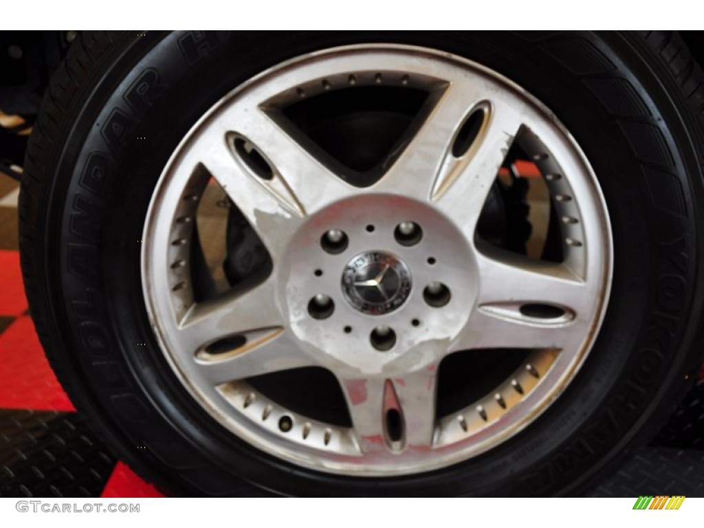 2002 G 500 - Tectite Gray Metallic / Black photo #19