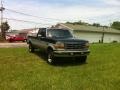1996 Black Ford F250 XL Extended Cab 4x4  photo #2
