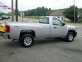 2011 Sheer Silver Metallic Chevrolet Silverado 1500 Regular Cab 4x4  photo #49