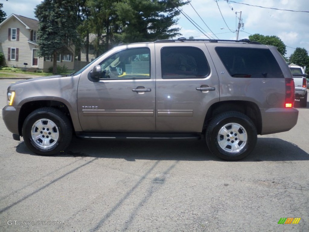 2011 Tahoe LT 4x4 - Mocha Steel Metallic / Light Cashmere/Dark Cashmere photo #8