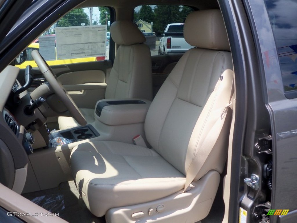 2011 Tahoe LT 4x4 - Mocha Steel Metallic / Light Cashmere/Dark Cashmere photo #30