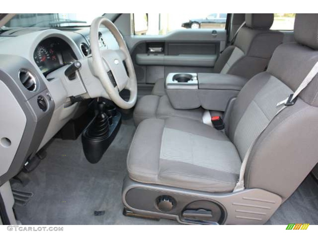 2005 F150 XLT SuperCab 4x4 - Dark Stone Metallic / Tan photo #12