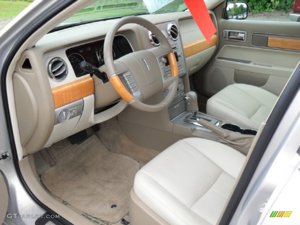 2009 MKZ Sedan - Smokestone Metallic / Sand photo #24