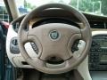 Ivory 2004 Jaguar X-Type 2.5 Steering Wheel