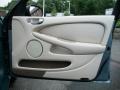 2004 Jaguar X-Type Ivory Interior Door Panel Photo