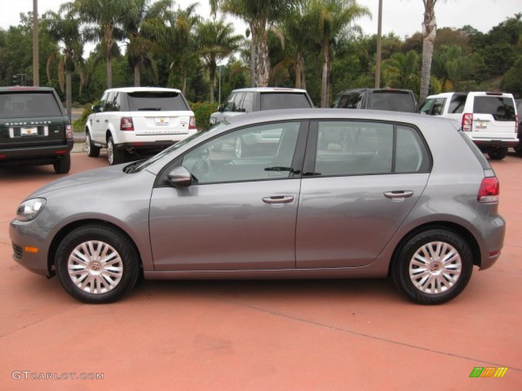United Gray Metallic 2011 Volkswagen Golf 4 Door Exterior Photo #50654863
