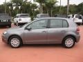 United Gray Metallic 2011 Volkswagen Golf 4 Door Exterior