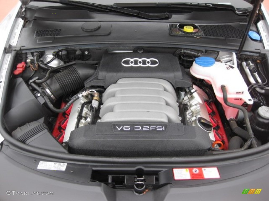 2008 Audi A6 3.2 Sedan 3.2 Liter FSI DOHC 24-Valve VVT V6 Engine Photo #50655493